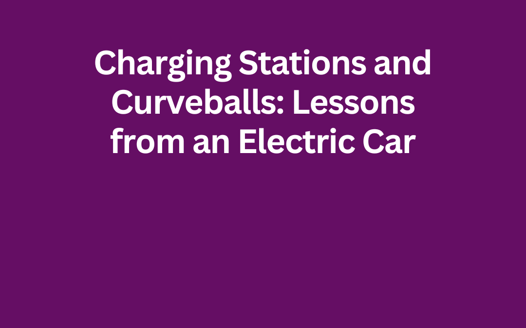 Charging Stations and Curveballs: Lessons from an Electric Car with Jill Celeste